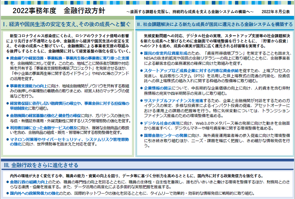 行政方針ポンチ絵画像