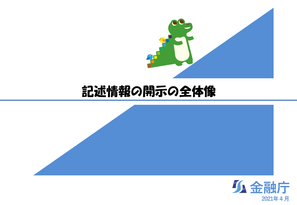 【記述情報の解説１】記述情報の開示の全体像の動画を開きます